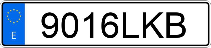 Numer rejestracyjny 9016LKB posiada FORD TRANSIT