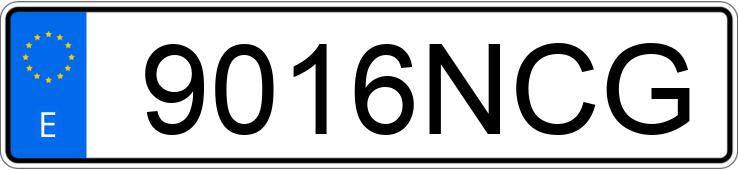 Numer rejestracyjny 9016NCG posiada JAC IEV7S