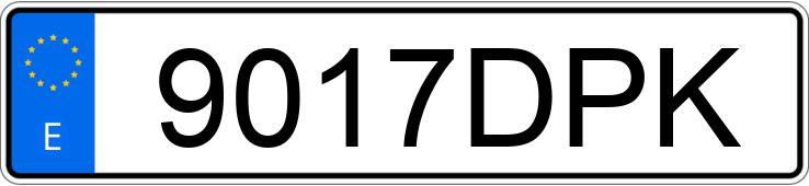 Numer rejestracyjny 9017DPK posiada BMW SERIE 3 Numer rejestracyjny 9017DPK posiada BMW SERIE 3