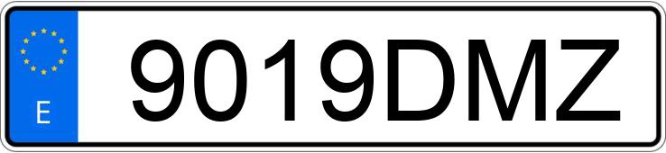 Il numero di registrazione 9019DMZ ha MERCEDES A (168-169) 160 CDI CLASSIC