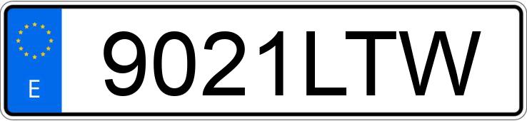 Numer rejestracyjny 9021LTW posiada HYUNDAI TUCSON