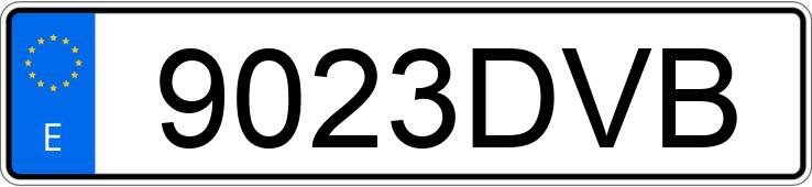 Numer rejestracyjny 9023DVB posiada BMW SERIE 3