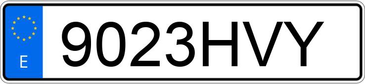 Numer rejestracyjny 9023HVY posiada PEUGEOT 807 Numer rejestracyjny 9023HVY posiada PEUGEOT 807