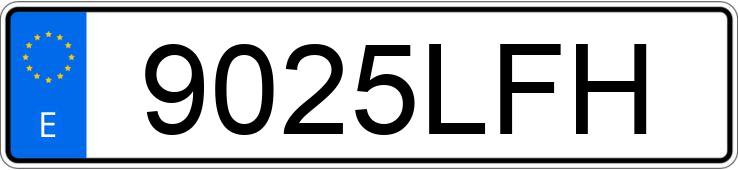 Numer rejestracyjny 9025LFH posiada HONDA CBF 125 Numer rejestracyjny 9025LFH posiada HONDA CBF 125