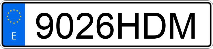 Numer rejestracyjny 9026HDM posiada RENAULT LATITUDE