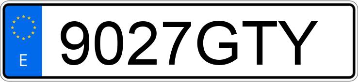 Numer rejestracyjny 9027GTY posiada CITROEN C4 GRAND PICASSO