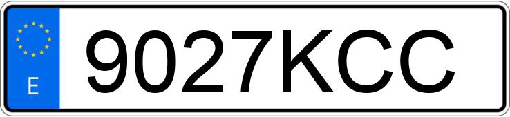 Numer rejestracyjny 9027KCC posiada BMW SERIE 7 Numer rejestracyjny 9027KCC posiada BMW SERIE 7