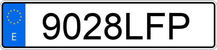 Numer rejestracyjny 9028LFP posiada NISSAN QASHQAI