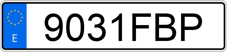 Numer rejestracyjny 9031FBP posiada CITROEN BERLINGO Numer rejestracyjny 9031FBP posiada CITROEN BERLINGO