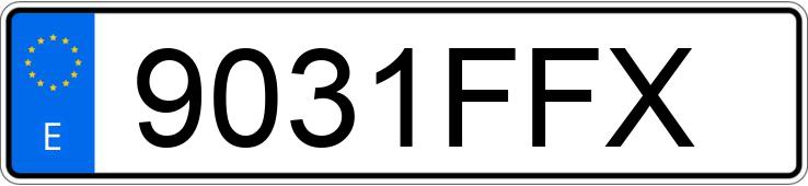 Numer rejestracyjny 9031FFX posiada SSANGYONG/KGM KYRON