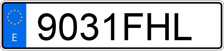 Numer rejestracyjny 9031FHL posiada MERCEDES V (638-639-447)