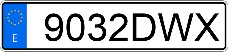 Numer rejestracyjny 9032DWX posiada TOYOTA LAND CRUISER Numer rejestracyjny 9032DWX posiada TOYOTA LAND CRUISER