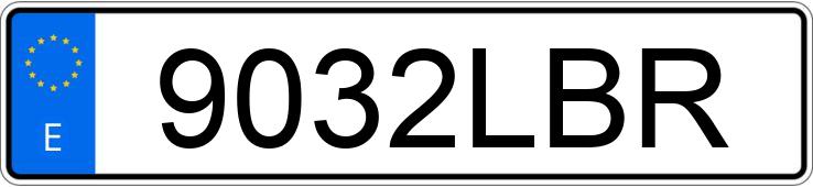 Numer rejestracyjny 9032LBR posiada CITROEN BERLINGO Numer rejestracyjny 9032LBR posiada CITROEN BERLINGO