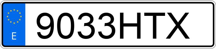 Numer rejestracyjny 9033HTX posiada VOLVO XC60 Numer rejestracyjny 9033HTX posiada VOLVO XC60