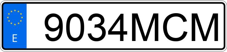 Numer rejestracyjny 9034MCM posiada CITROEN JUMPY Numer rejestracyjny 9034MCM posiada CITROEN JUMPY