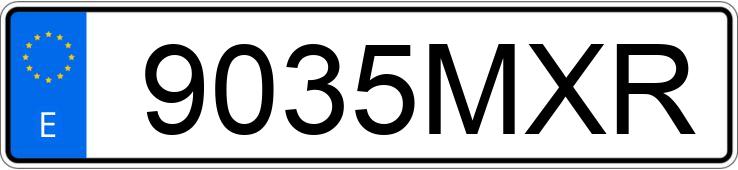 Numer rejestracyjny 9035MXR posiada FORD FIESTA Numer rejestracyjny 9035MXR posiada FORD FIESTA