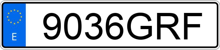 Numer rejestracyjny 9036GRF posiada FORD FIESTA Numer rejestracyjny 9036GRF posiada FORD FIESTA