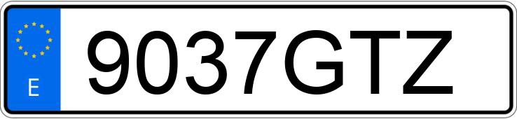 Numer rejestracyjny 9037GTZ posiada VOLKSWAGEN PASSAT Numer rejestracyjny 9037GTZ posiada VOLKSWAGEN PASSAT