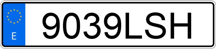 Numer rejestracyjny 9039LSH posiada SEAT LEON Numer rejestracyjny 9039LSH posiada SEAT LEON