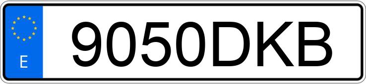 Numer rejestracyjny 9050DKB posiada PEUGEOT 407