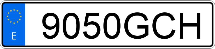 Numer rejestracyjny 9050GCH posiada NISSAN NAVARA