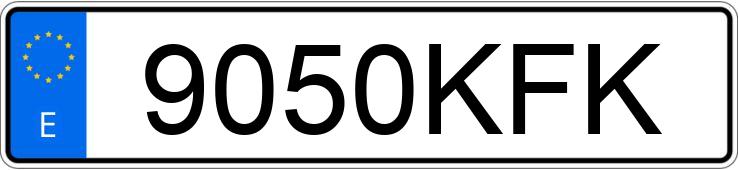 Numer rejestracyjny 9050KFK posiada AUDI A3 Numer rejestracyjny 9050KFK posiada AUDI A3