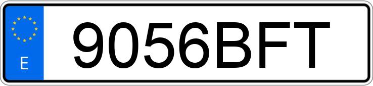 Numer rejestracyjny 9056BFT posiada OPEL ASTRA