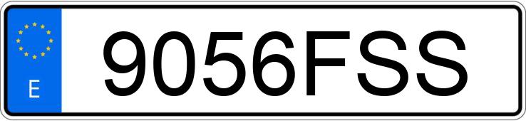 Numer rejestracyjny 9056FSS posiada VOLKSWAGEN CADDY