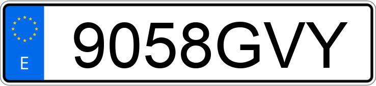 Numer rejestracyjny 9058GVY posiada PEUGEOT 308 Numer rejestracyjny 9058GVY posiada PEUGEOT 308