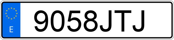 Numer rejestracyjny 9058JTJ posiada MITSUBISHI ASX