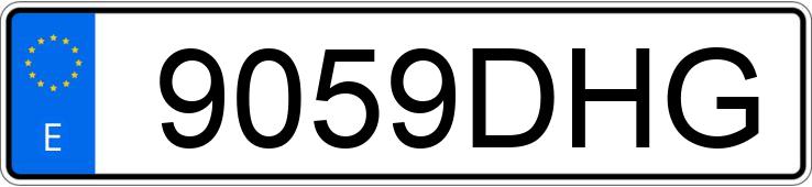 Numer rejestracyjny 9059DHG posiada SEAT LEON