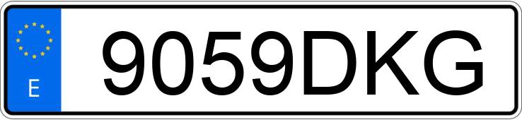 Numer rejestracyjny 9059DKG posiada BMW SERIE 3 Numer rejestracyjny 9059DKG posiada BMW SERIE 3