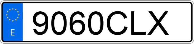 Numer rejestracyjny 9060CLX posiada BMW SERIE 5