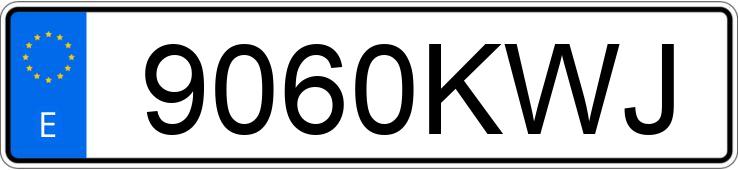 Numer rejestracyjny 9060KWJ posiada SEAT LEON Numer rejestracyjny 9060KWJ posiada SEAT LEON