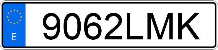 Numer rejestracyjny 9062LMK posiada TOYOTA LAND CRUISER