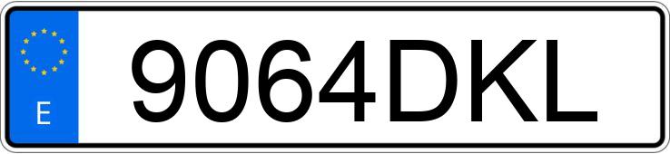 Numer rejestracyjny 9064DKL posiada MERCEDES A (168-169)