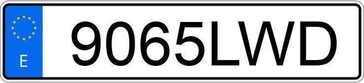 Numer rejestracyjny 9065LWD posiada PEUGEOT 3008 Numer rejestracyjny 9065LWD posiada PEUGEOT 3008