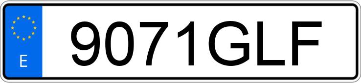 Numer rejestracyjny 9071GLF posiada CITROEN C5