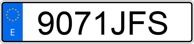 Die Registrierungsnummer 9071JFS hat ALFA ROMEO GIULIETTA Die Registrierungsnummer 9071JFS hat ALFA ROMEO GIULIETTA