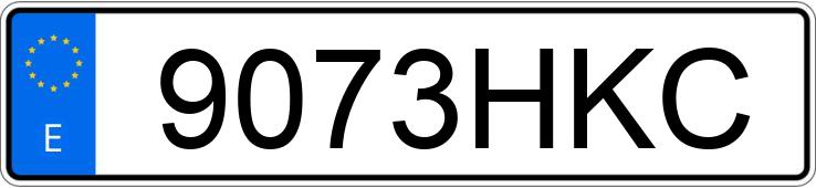 Numer rejestracyjny 9073HKC posiada CITROEN C3