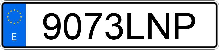 Numer rejestracyjny 9073LNP posiada HYUNDAI TUCSON