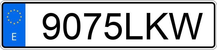 Numer rejestracyjny 9075LKW posiada SEAT LEON