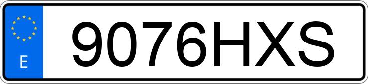 Numer rejestracyjny 9076HXS posiada CITROEN C1