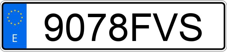 Numer rejestracyjny 9078FVS posiada PEUGEOT 207 Numer rejestracyjny 9078FVS posiada PEUGEOT 207