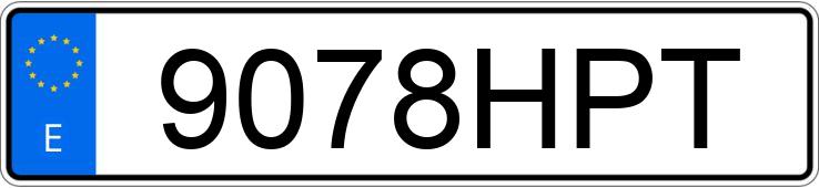 Numer rejestracyjny 9078HPT posiada SEAT IBIZA Numer rejestracyjny 9078HPT posiada SEAT IBIZA