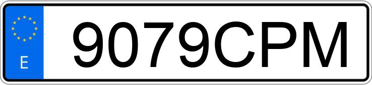 Numer rejestracyjny 9079CPM posiada FORD FIESTA