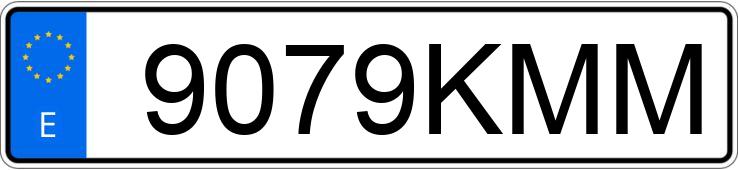 Numer rejestracyjny 9079KMM posiada MERCEDES A (177)