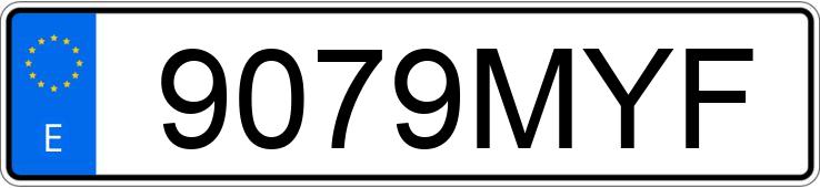 Numer rejestracyjny 9079MYF posiada MERCEDES VITO Numer rejestracyjny 9079MYF posiada MERCEDES VITO