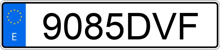 Numer rejestracyjny 9085DVF posiada SEAT LEON