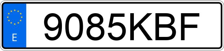 Numer rejestracyjny 9085KBF posiada OPEL ASTRA 1.4 T 125 S/S SELECTIVE